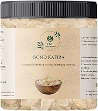HNB Gond Katira 300g | Natural Edible Gum Crystals | Cooling Ayurvedic Herb for Summer | Rich in Fiber | Boosts Immunity | Weight Loss & Skin Health | Soaked Gum for Sharbat & Desserts