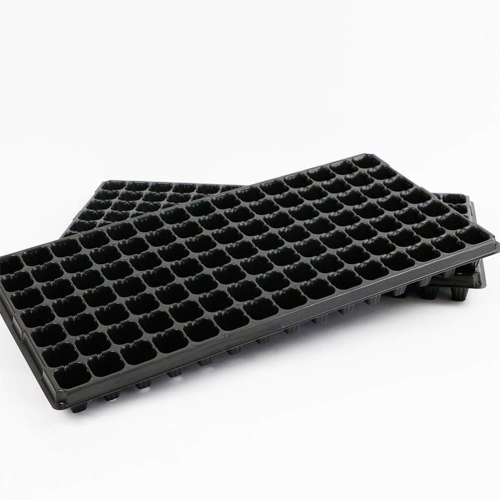 10 Pièces Semences Sprout Plateau La Germination des Graines Plateau 105 Cellules Pépinière Pots Trous Agropyre Producteur pour Bureau À La Maison Jardin Semis La Plantation de