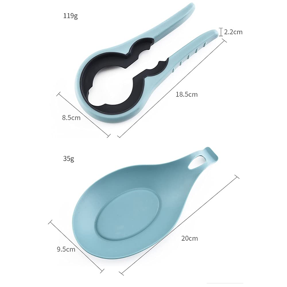 SKUZA Küchenutensilien-Set, 8-teiliges Nylon-Kochwerkzeug, Küchenutensilien-Set, Qualitätsgriffe, Kochwerkzeug, ungiftig, Küchenhelfer, antihaftbeschichtetes Kochgeschirr