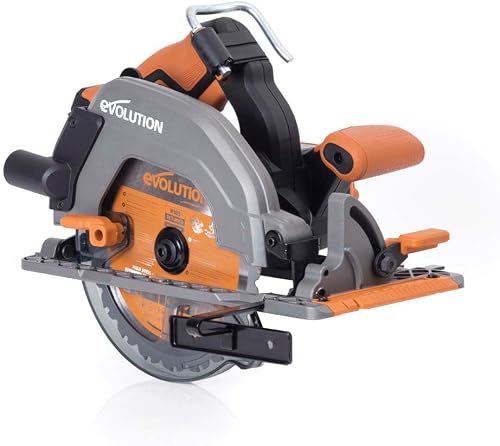 Power Tools R185CCS-Li Circular Saw Cordless Brushless 18v Li-Ion EXT Includes TCT Multi-Material Blade, Cuts Wood, Metal, Plastic & More, Guide Included, Battery Not Included, 185mm