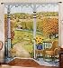 Saturday Knight Heartland Window Art Panel, 72 by 84-Inch