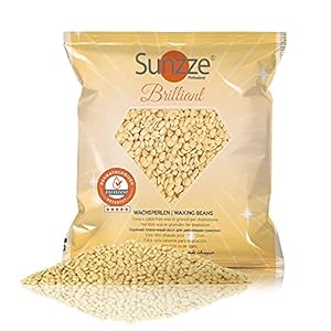 Sunzze Premuim Wachsperlen für Professionelle Enthaarung Filmwachs. Niedrig Temperatur und sehr Flexibel. Wax perlen 1kg