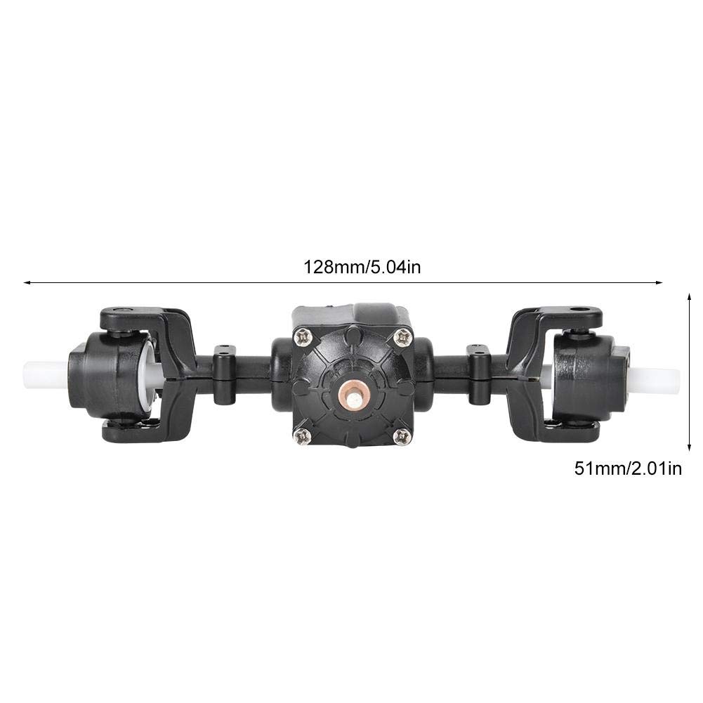 VGEBY 1/16 RC Differentialachse Metall - Vorderachse Für FY004 Q64 Q60 WPL B36 MN77 6-Rad Auto