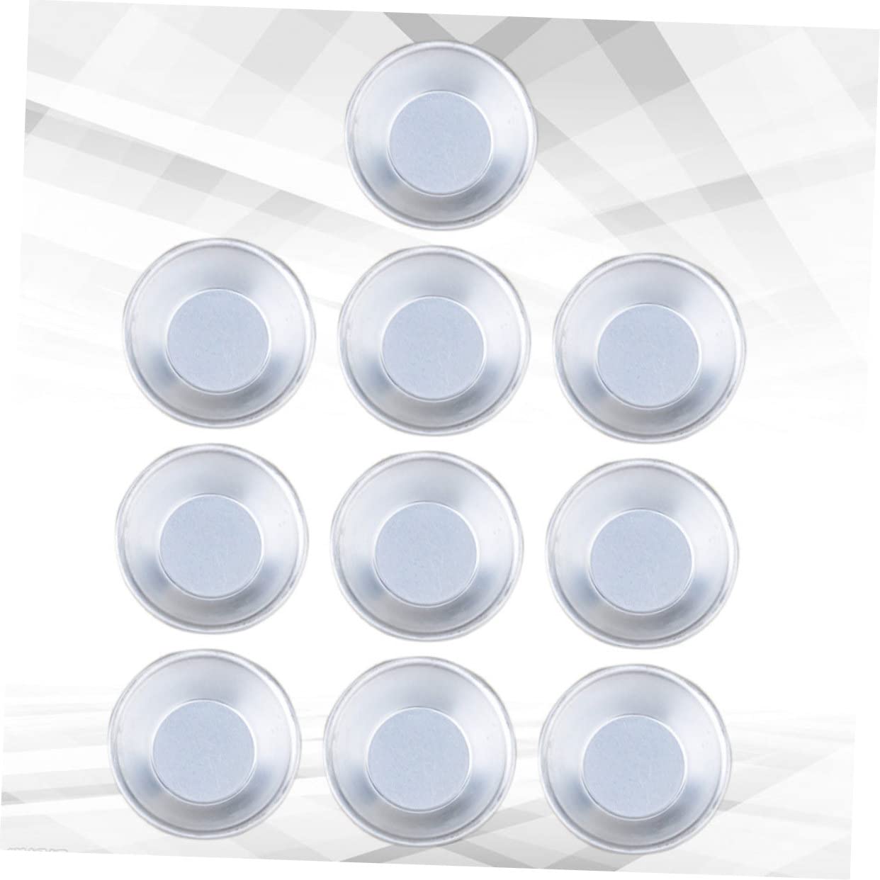 Cabilock Egg Tart Moulds Set of 20 Tart Pans Non-stick Coating Easy to Use Baking Muffin Cups