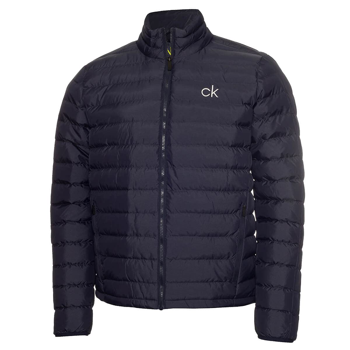 Calvin Klein Mens Padded Ripstop Jacket - Navy - M