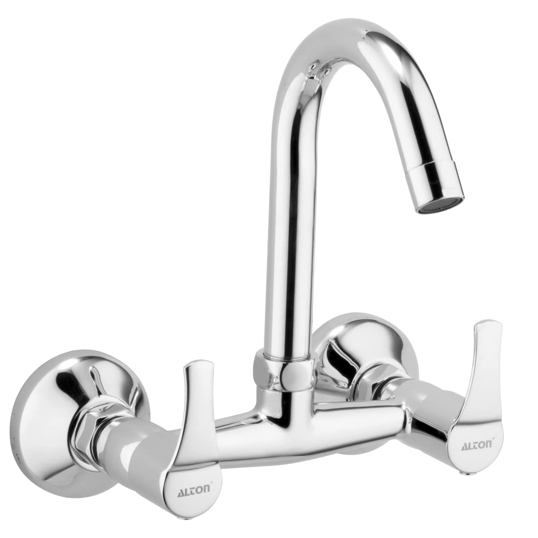 ALTON ESA9270 Brass Sink Mixer with Swinging Spout, Silver, Chrome Finish (B09MQBMNP5) Amazon Price History, Amazon Price Tracker