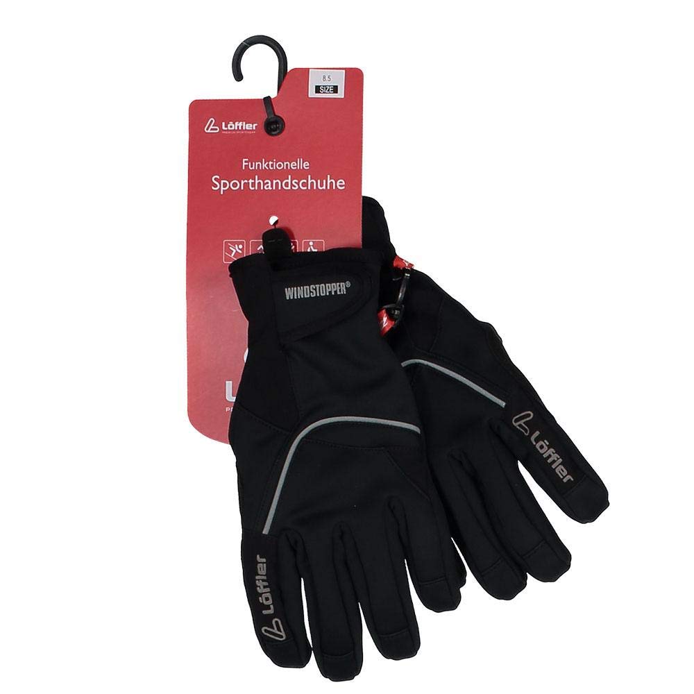 Löffler Handschuhe Tour Ws Softshell Warm, Schwarz, 10-10,5, 20225 Fashion