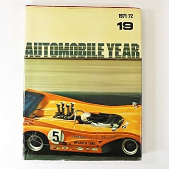 Unknown Binding Automobile Year, No. 19, 1971 - 1972 Book