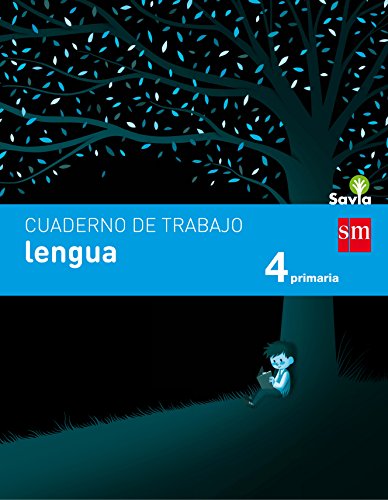 Portada de Cuaderno de lengua. 4 Primaria. Savia