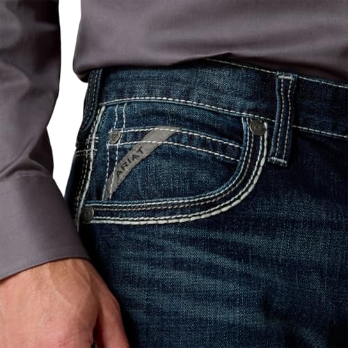 Image of Ariat Men's M5 Slim Stretch Coltrane Stackable Straight Leg Jean