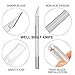 Jovitec Vinyl Squeegee Hobby Knife Set Wallpaper Smoothing Tool Installation Film Application Kit Craft Cutter Knife for Car Window Film Cutting Art Creation, 13 Pieces Totally