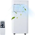 10000BTU Portable Air Conditioner 3 in 1, Quiet AC Unit with Fan & Dehumidifier Up to 450 Sq.ft, Dehumidifier & Fan, LED Display, Remote, Window Kit, for Bedroom/Office/Dorms/Apartment