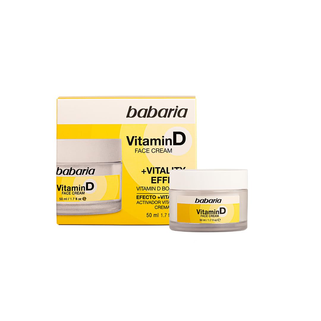 Crema Antiedad Mujer 50 Años y 40 Años Vitamina D 50 ml | Crema Antiedad Hombre - Uso Diario - Estimula la producción de receptores de vitamina D, Vitamina E y Emolientes