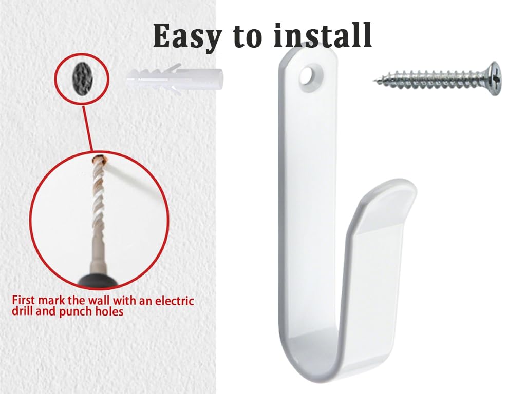 6 Piezas Soporte de Pared para Snowboard, Horizontal Soporte para Snowboard con Tornillos, Soporte de Pared para Monopatín, Snowboard Skateboard Wall Mount, para Esquís, Esquís largos, Patines