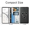 CoBak Car Registration and Insurance Holder - Vehicle Glove Box Car Organizer, Auto Truck Comparment Accessories Case for Essential Document, Driver License, Cards