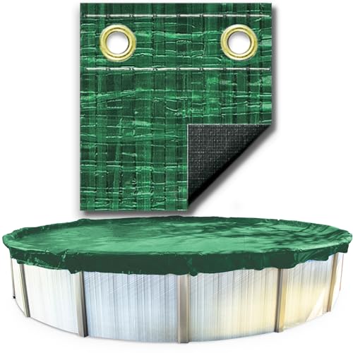 Cubierta para piscina invierno Swimline blanca grande miniatura 1
