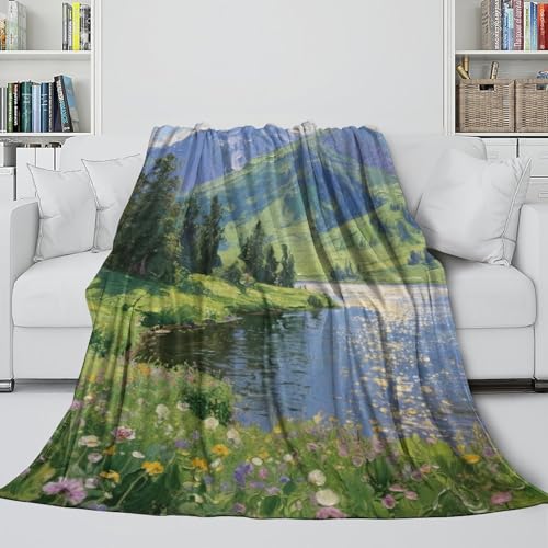 Couvertures microfibre moelleuse pour des soirées cocooning au salon
