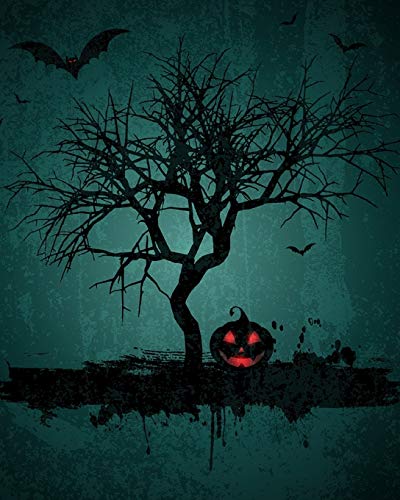 Preisvergleich Produktbild Spooky Night Journal (Dot Grid): A Halloween-time Notebook, 8"x10"