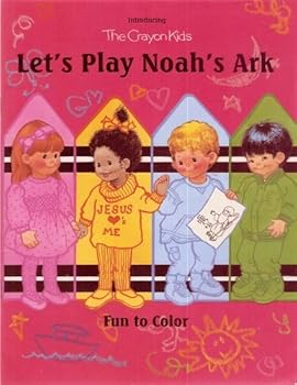 Paperback Lets Play Noahs Ark Color Book