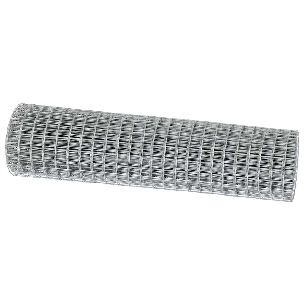 Ogrodzenie euro, powlekane PCV, żelazne ogrodzenie ogrodowe, 1 x 10 m, dekoracyjne panele ogrodzeniowe do ogrodu i na taras, odporne na zwierzęta ogrodzenie ogrodowe z wytrzymałym ogrodzeniem