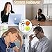 4 Stück Stressball Streßball Knautschball Antistressball lustige Gesichter Softball Squeeze Bälle, Finger Übung / Stress Relief Emotionale Spielzeug - Fußball Basketball Baseball Tennisball