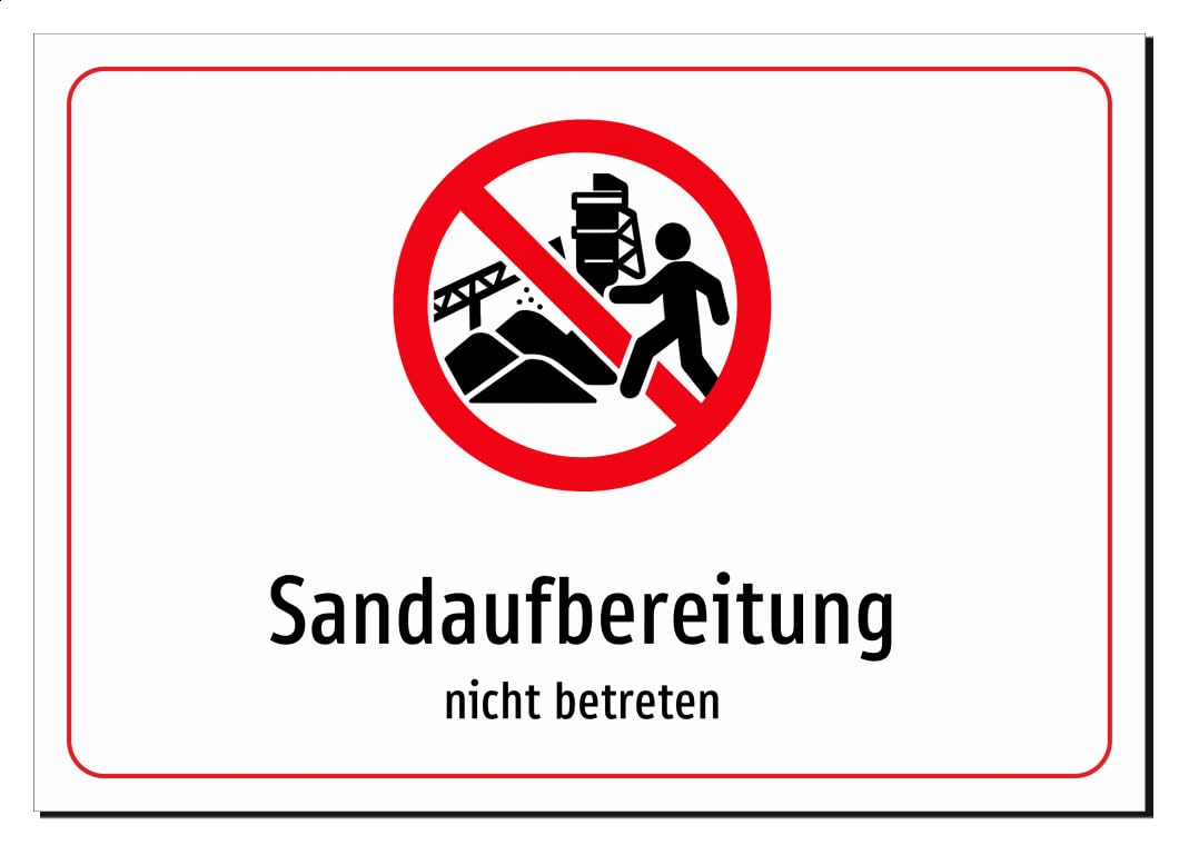 36633-DE-S-06 | Sandaufbereitung - nicht betreten