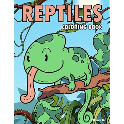 Reptiles Coloring Book