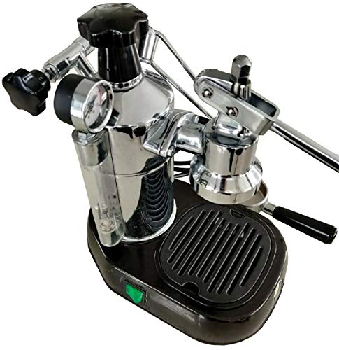 La Pavoni Pbb-16 Professional 16 Cup Espresso Lever Machine, 38-Ounce Boiler Capacity, Chrome With Black Base #TOP1