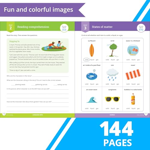 IXL Ultimate Summer 2nd to 3rd Grade Workbooks, Math, Reading Comprehension, Language Arts, Geography, Science, Social Studies, and Writing Practice for Kids (IXL Ultimate Summer Workbooks) - Image 3