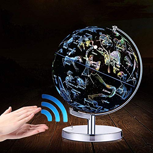 Alta performance LED Constellation Globe 2 em 1 brinquedos educativos com Bluetooth iluminados Globo