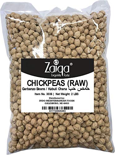 Zaiqa Raw Chickpeas 2 lbs