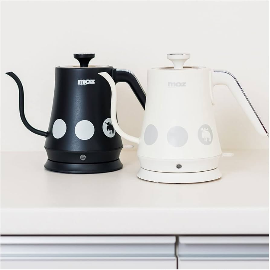 moz モズ 電気ケトル EF-LC30 通販 ドリップ電気ケトル 1L ケトル コーヒー 湯沸かしポット 湯沸かし器 湯沸し器 ドリップ おしゃれ かわいい 北欧 雑貨 ブランド エルク 北欧雑貨 インテリア雑貨 キッチン雑貨 台所用品 キッチン家電 新生活 Amazon | [モズ] ドリップ電気ケトル EF-LC30 一人暮らし 北欧