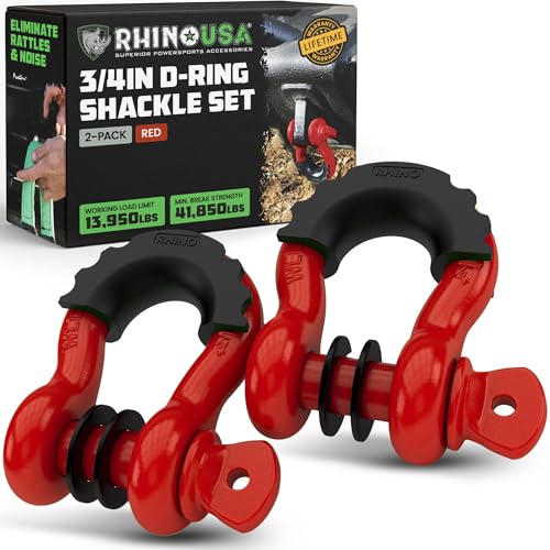 Rhino USA D Ring Shackle