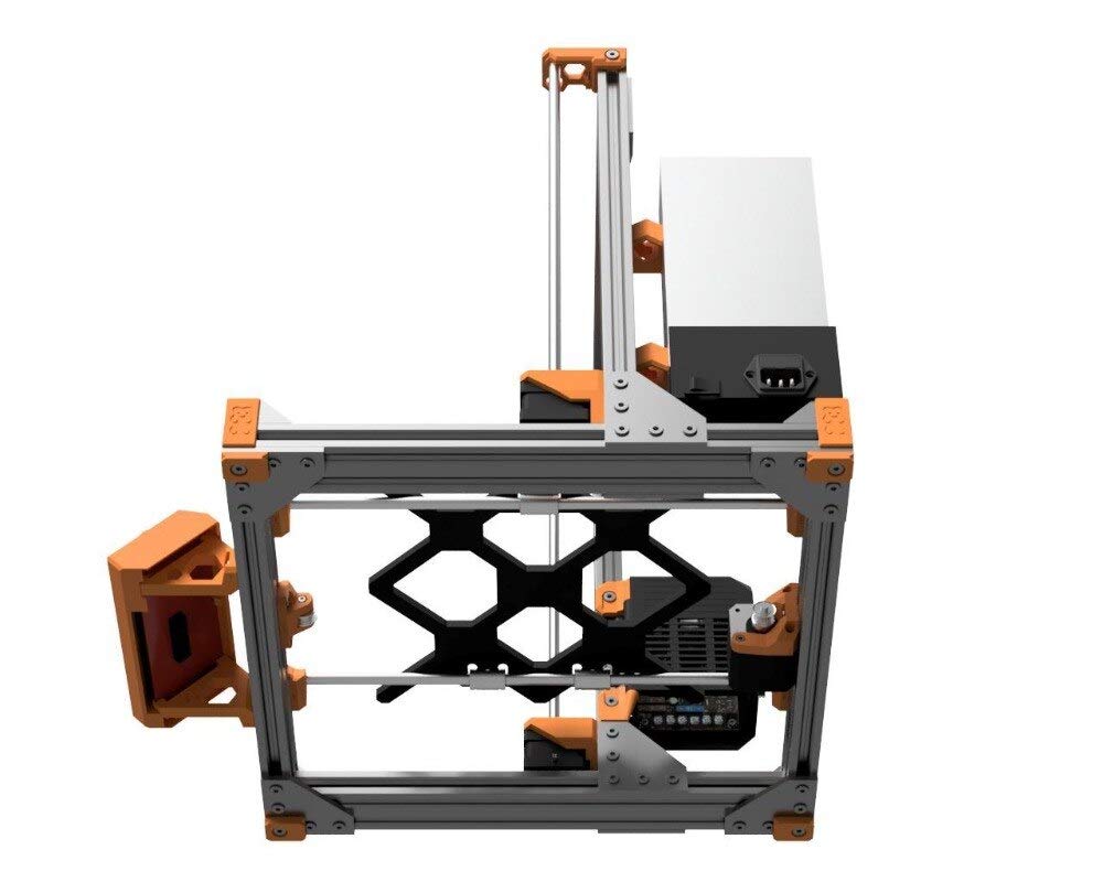 Lysee 3D Printer Parts & Accessories - 2.1 Prusa i3 MK3 Bear Upgrade,2040 Aluminum extrusions mk2 Bear Aluminum extrusions kit PSU Timing Pulley 2GT Pulley Belt - (Size: Option 5)