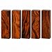 IECAP LLC Exotic Ironwood Blanks from The Sonoran Desert. (Set of 5) Dimensions 5 1/8 x 1 3/4 x 1 1/4 in