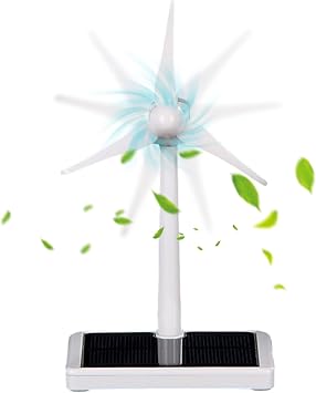 Solar 3D Windmill Model Ornament, Craft, Decoration, Science Teaching