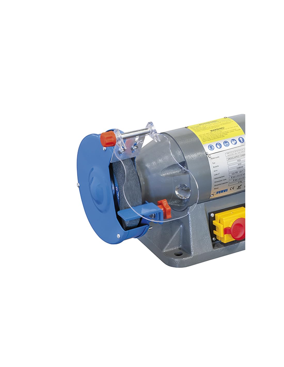 Fervi Smerigliatrice Combinata Professionale 0553 - Angolato Blu