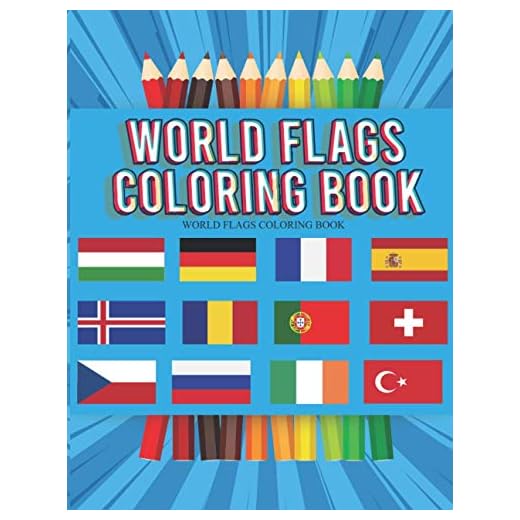 World Flags Coloring Book: A great geography gift for kids and adults Learn and Color all countries of the world