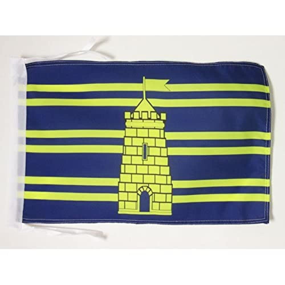 Iran Old Persia Flag 18'' x 12'' cords - Persian SMALL flags 30 x 45cm - Banner 18x12 in - AZ FLAG — view 1185