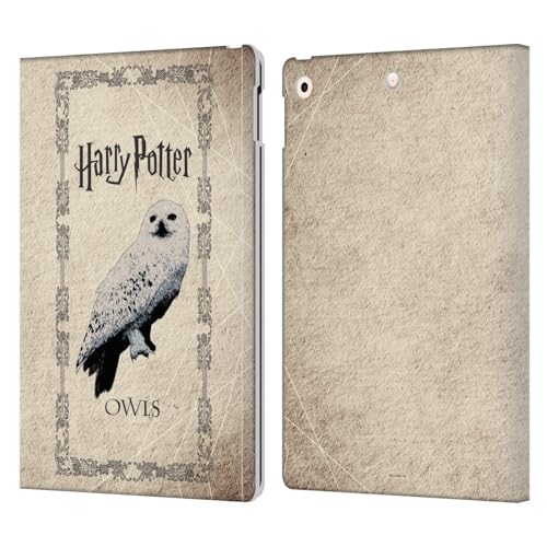 Protection iPad 10.2 Harry Potter Hedwig étui portefeuille cuir tablette Apple