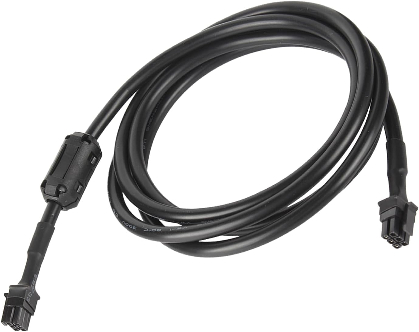 3D Printer 78.74 inch/2M AMS Lite Cable for Bambu Lab P1P/P1S/X1/X1C/X1E 2 Meters Extension Line, 6-Pin with Anti-Interference Magnetic Ring of 3D Printer Accessories Parts