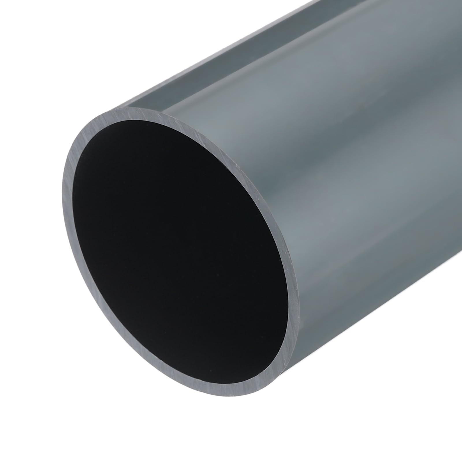 MECCANIXITY Clear Acrylic Pipe Tube - 47mm ID, 50mm OD, 14" Length, For Lamps & Water Cooling
