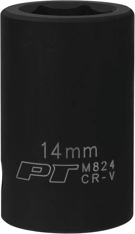 Soquete de Impacto Performance Tool M824 com Encaixe de 12,7 mm, 14 mm e 6 Pontos