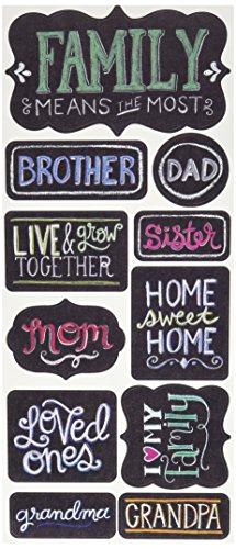 me & my BIG ideas mambiSTICKS Stickers, Family