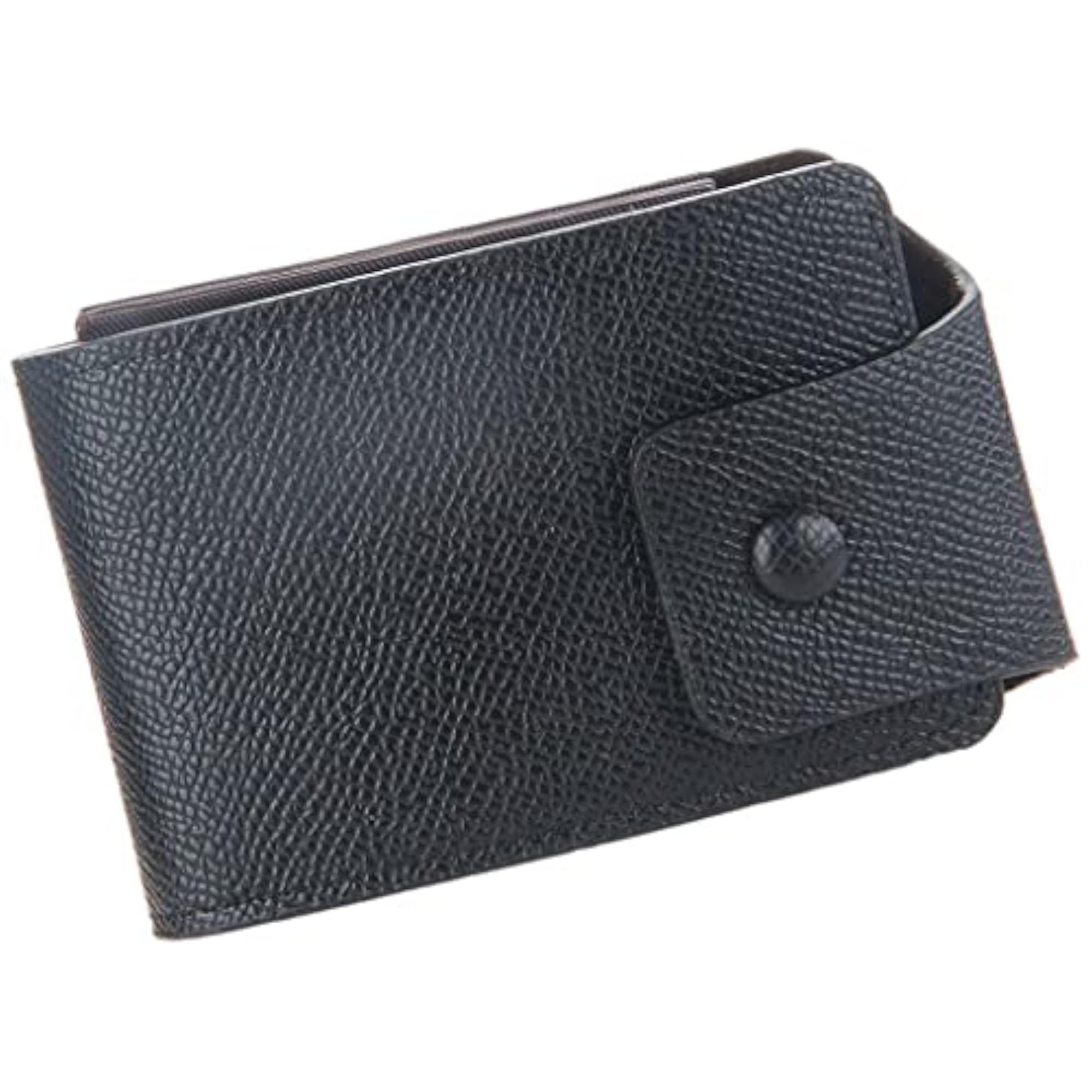 Women's Black Minimalist Card Holder Money Clip
