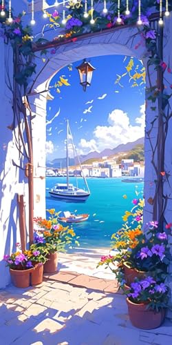 G {[g yCgoCio[  DIY ŃyCg|Lb q܂͑lp SҌ uVƃANG̋t t[Ȃ paint by numbers 100X130cm z[ nEB  ւ̃Mtg P0-493