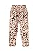 GOTHLETIC Girl Leopard Outfit 2 Piece Long Sleeve Bunny Sweatshirt Top Leopard Jogger Pants Set Kids Leggings Sweatsuit Toddler Winter Clothes Size 7T/2115