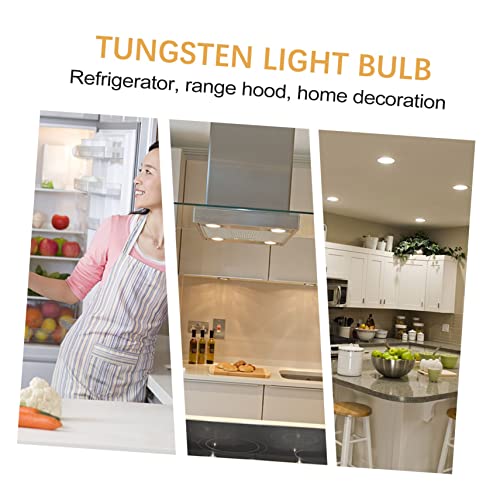 DOITOOL 3 Peças De Luz De Geladeira LED Edison Lâmpadas De LED Lâmpadas De Eletrodoméstico Substitui