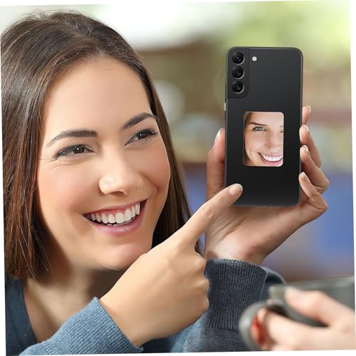 Pegatinas de espejo autoadhesivas para teléfono para mirar el maquillaje 6