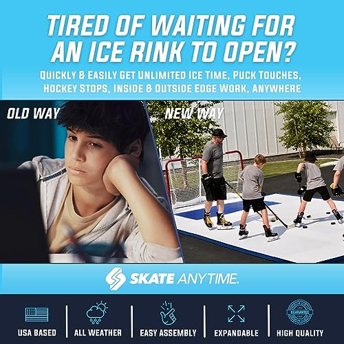 image for Skate Anytime - Synthetic Ice for Hockey - Skateable Artificial Ice Ti